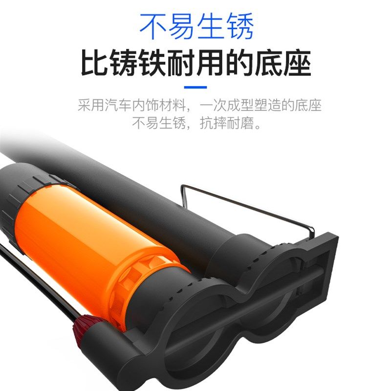 永久自行车打气筒高压家用电动电瓶车通用篮球充气泵桶单车摩托车