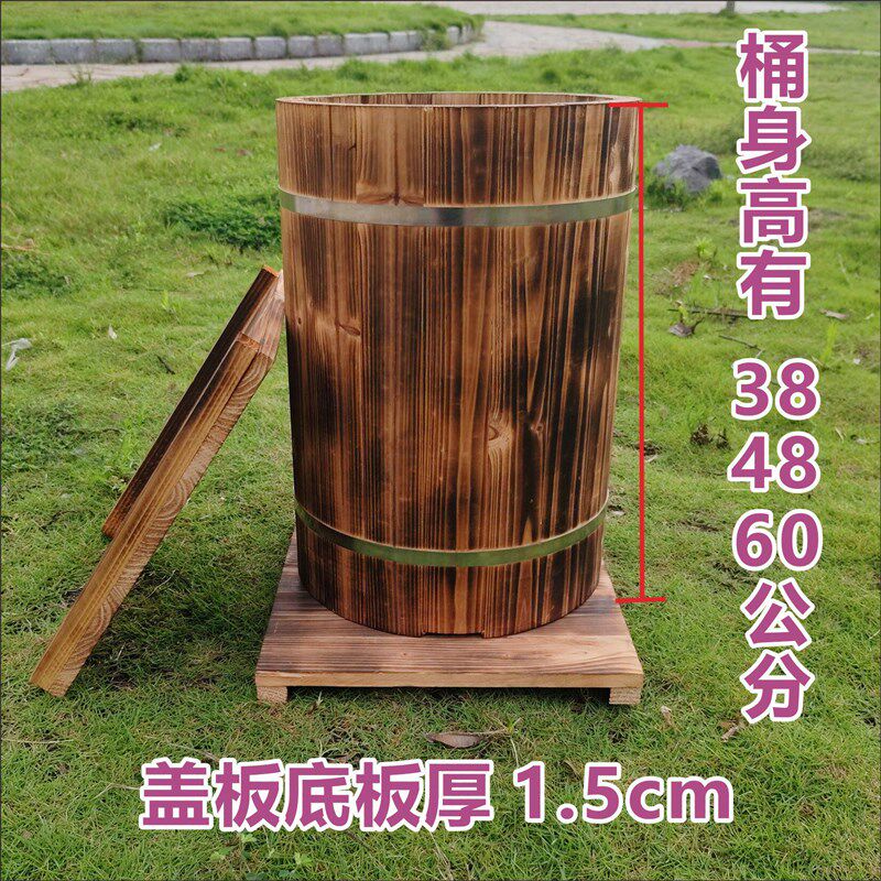 中蜂土养蜂箱圆桶格子箱土蜜蜂蜂桶圆桶诱蜂桶山峡桶杉木蜂箱包邮