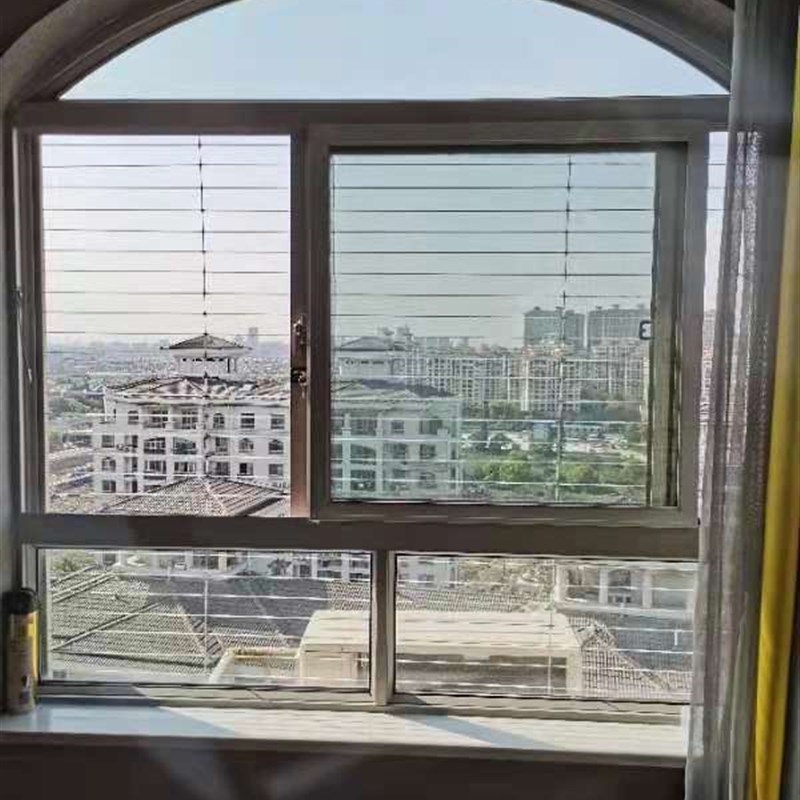 上海幼儿园楼梯学校阳台隐形防护网防盗窗飘窗高层安全防坠网