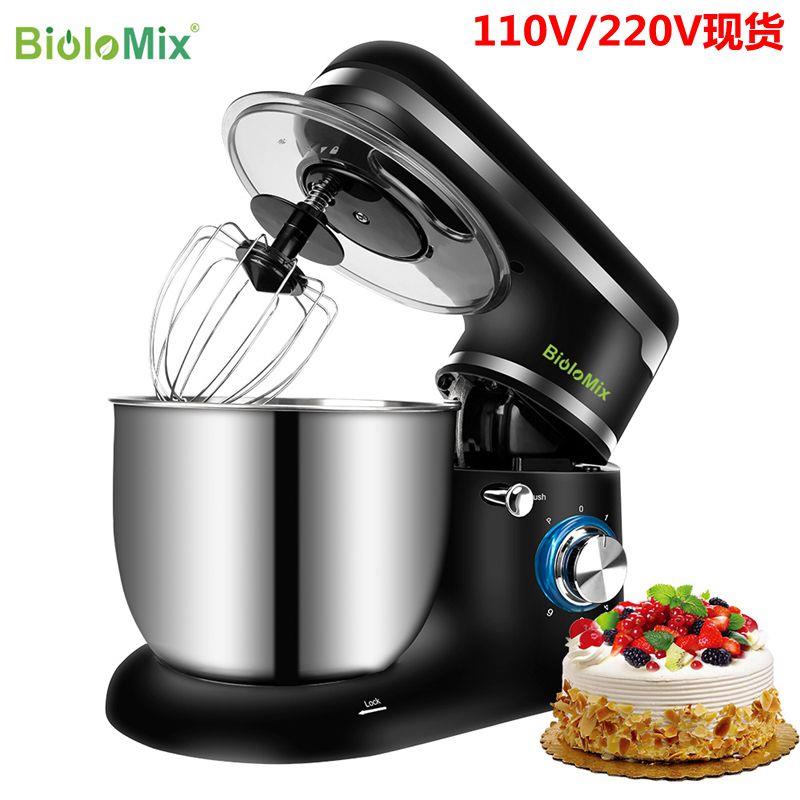 跨境110V出口家用厨师机大功率和面机5L打蛋机搅面机Stand Mixer