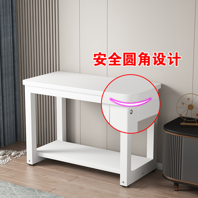 铁艺鱼缸架金属底座 钢木鱼缸架120x50x70cm储物架设计