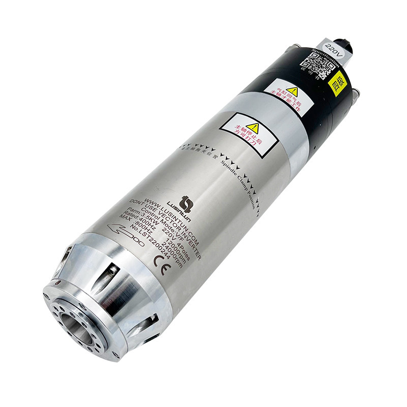 主轴BT30气动3kw3.5kw自动换刀电主轴雕刻机水冷高速精雕加工金属