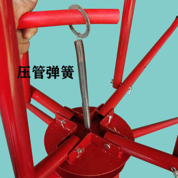 地暖放管器盘管托架地热架子轴承款5个腿工具加粗厚支架承重300斤