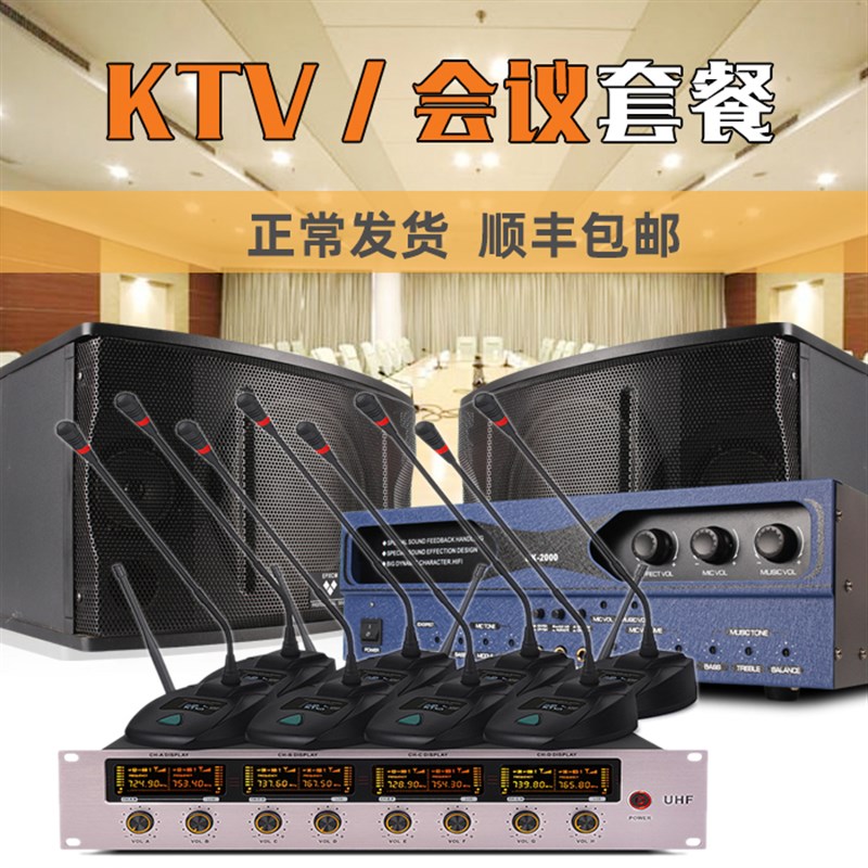 中小型会议室音响套装 专业中小型无线远程视频会议系统舞蹈教学