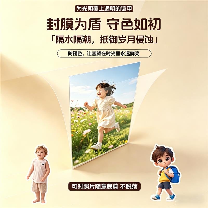封塑机封口机铁壳加粗25号四胶辊A4A3照片护贝机自动相片压膜机过