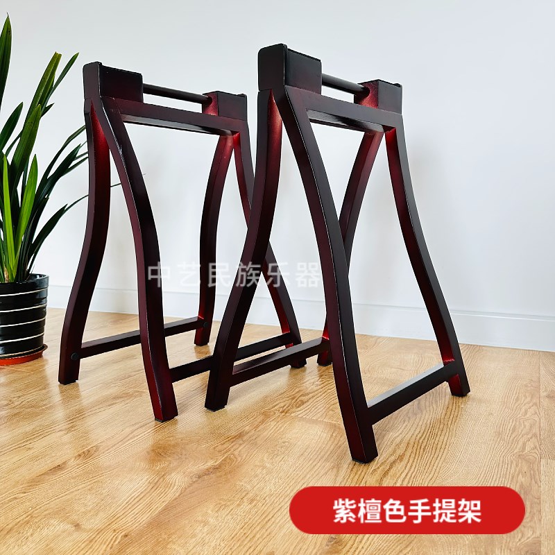 古筝架子专用手提式支架实木琴架古筝腿脚架便携人字A型架子通用
