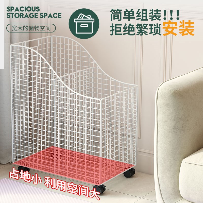 瑜伽垫收纳筐羽毛球拍收纳桶运动健身器材收纳架筒蓝球家用置物架