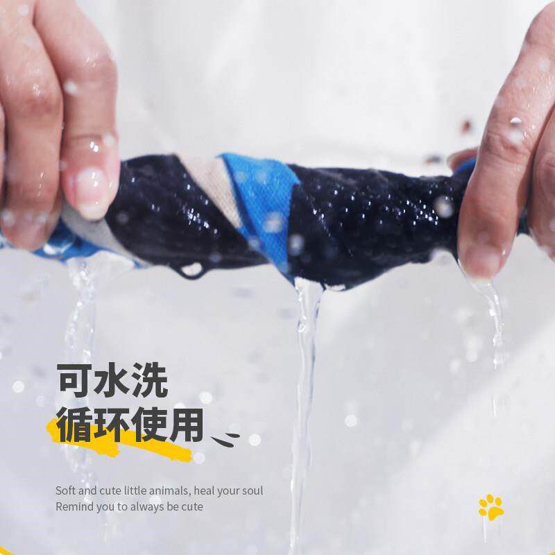 小学生鞋套机房专用儿童布料可反复洗学校电脑微室内防滑卡通防尘