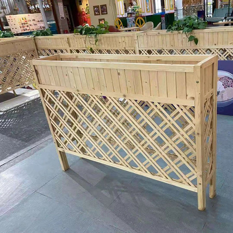 白色餐厅卡座隔断奶茶店花架餐饮围栏办公室过道矮屏风美容院装饰