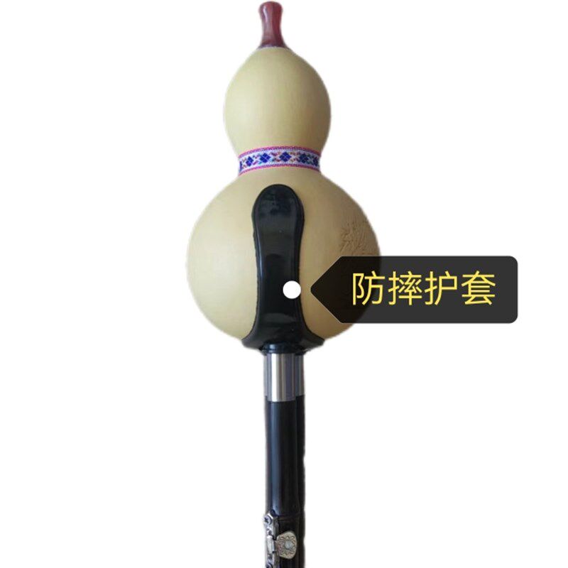 八孔葫芦丝紫竹楠竹天然葫芦8孔C调小学生专用防摔乐器
