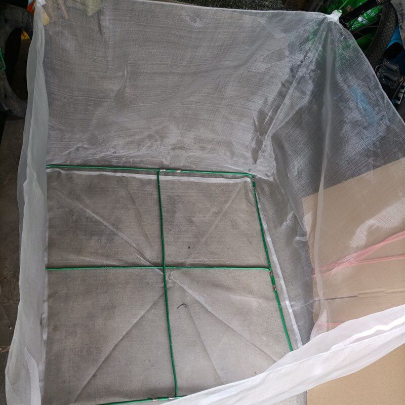 青蛙育苗小蝌蚪牛蛙田鸡养殖专用网箱孵卵加密网70目80目100目