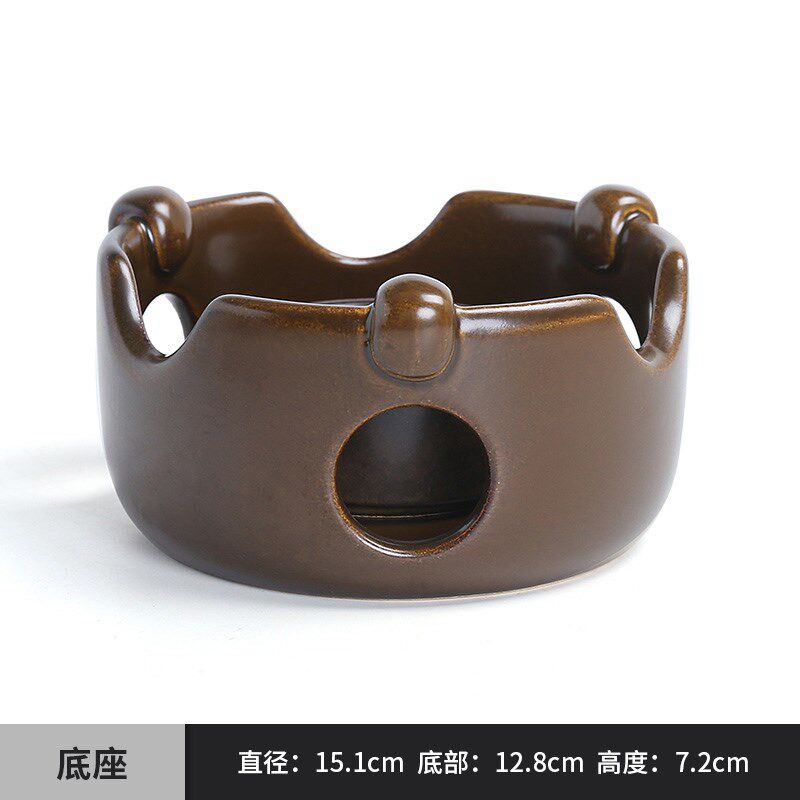 干烧耐热陶板烤盘直火盘炒菜炖煮烤锅煎鱼锅双耳盘砂锅陶瓷干锅