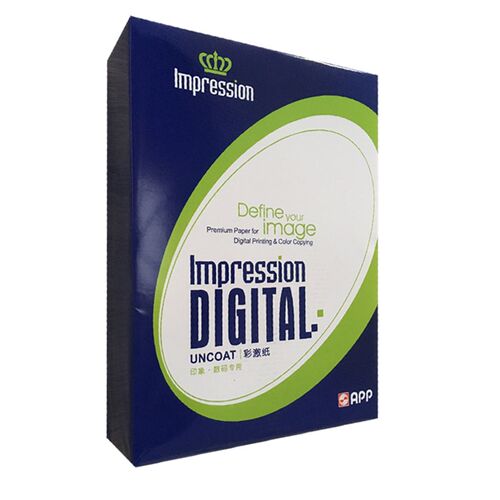 APP金华盛彩激纸复印纸印象80g100g120gA4A3激光打印图文标书包邮