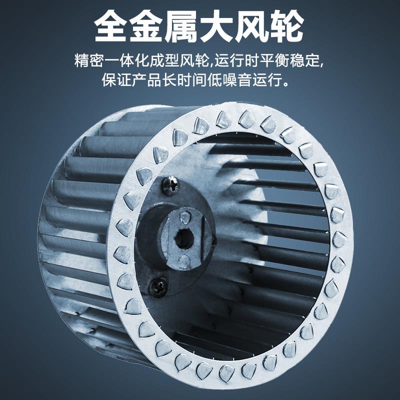 绿岛风商用强风排风机送风机增压风机分体式管道排气扇低音换气扇