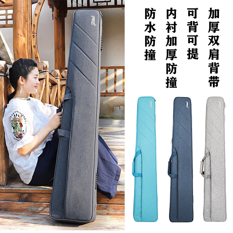 防水古琴包 轻便可携带加厚双肩背带防撞古琴软箱 琴盒衣套中国风