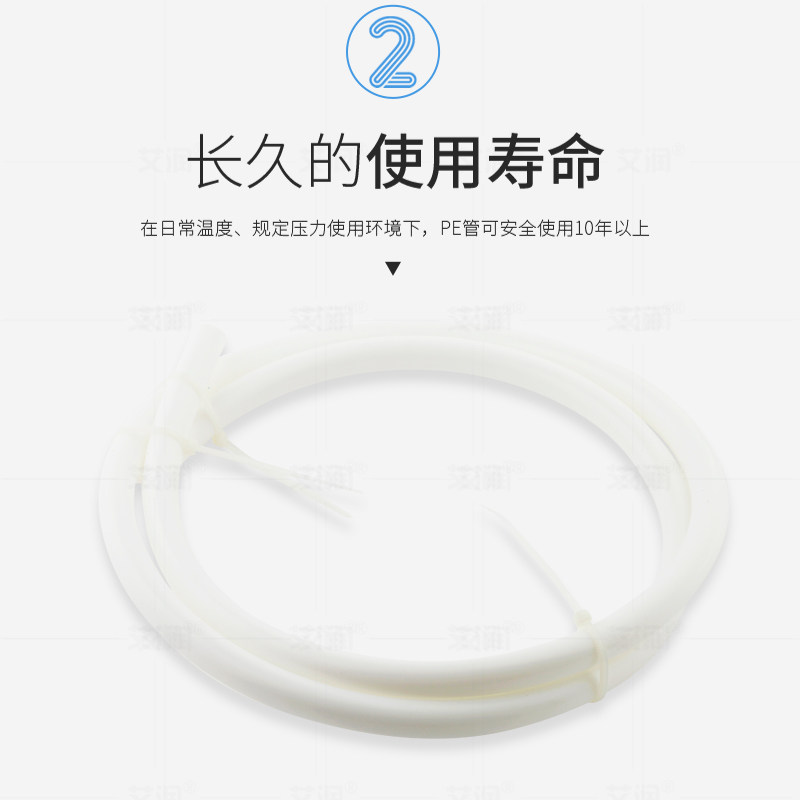 饮水机净水器水管2分3分4分PE管三分RO机3/8家用纯水机快接配件