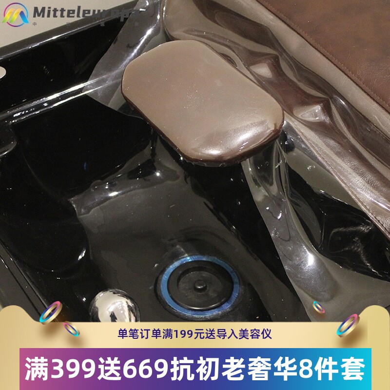 洗头床理发店专用高档洗头床美发设备发廊柜子美发椅子网红洗头床