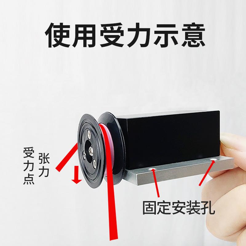 高精度张力传感器JZHL-M纺织细线纱线布带拉力铝丝铜丝电缆金属丝