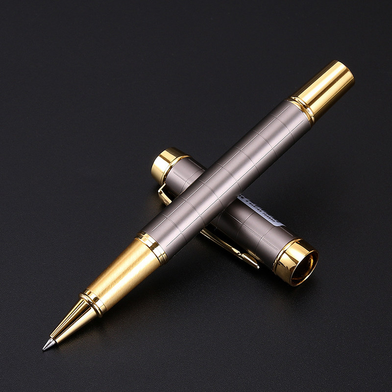 定制笔罗氏金属笔中性笔高端金属笔商务办公用签字笔可刻字0.5mm