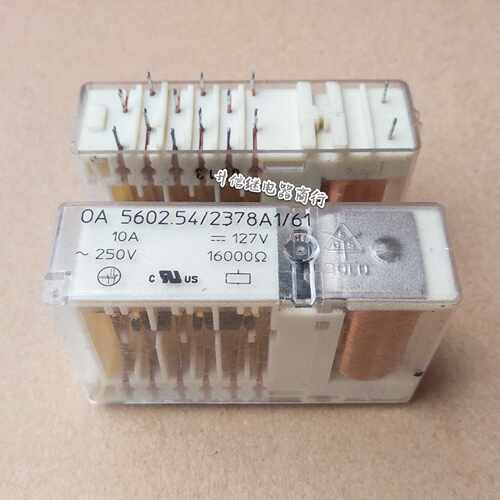 OA 5602.54/2378A1/61 127V 进口拆机测试好 10A 250V 16000欧
