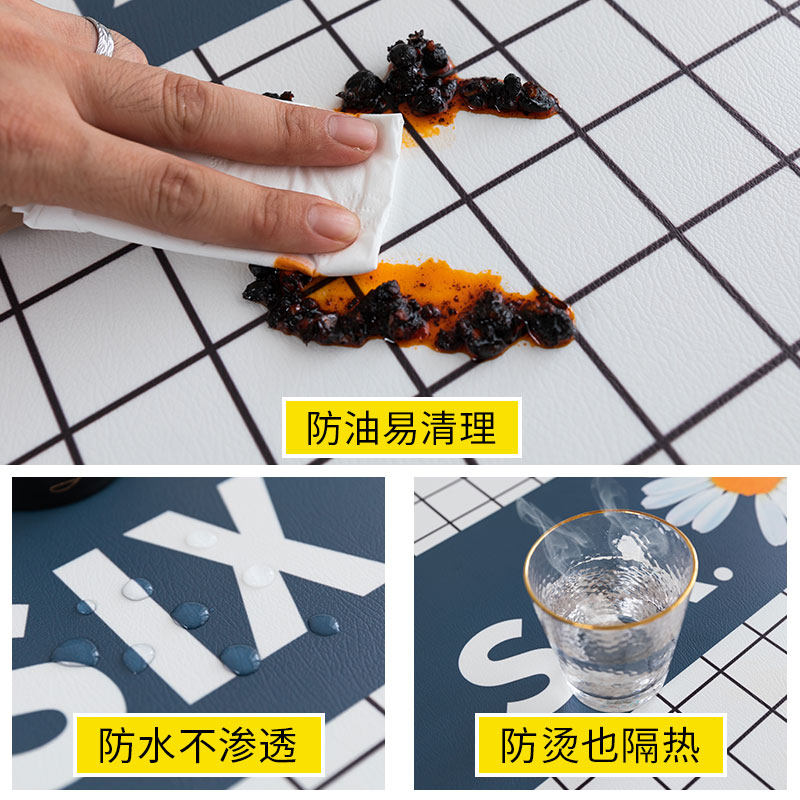 儿童书桌垫子防水防滑写字台盖垫学生学习专用桌垫新款台面保护垫图片