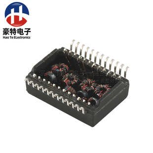 G2401S SOP24脚 贴片千兆乙太网 网路隔离滤波器 网路变压器 直拍