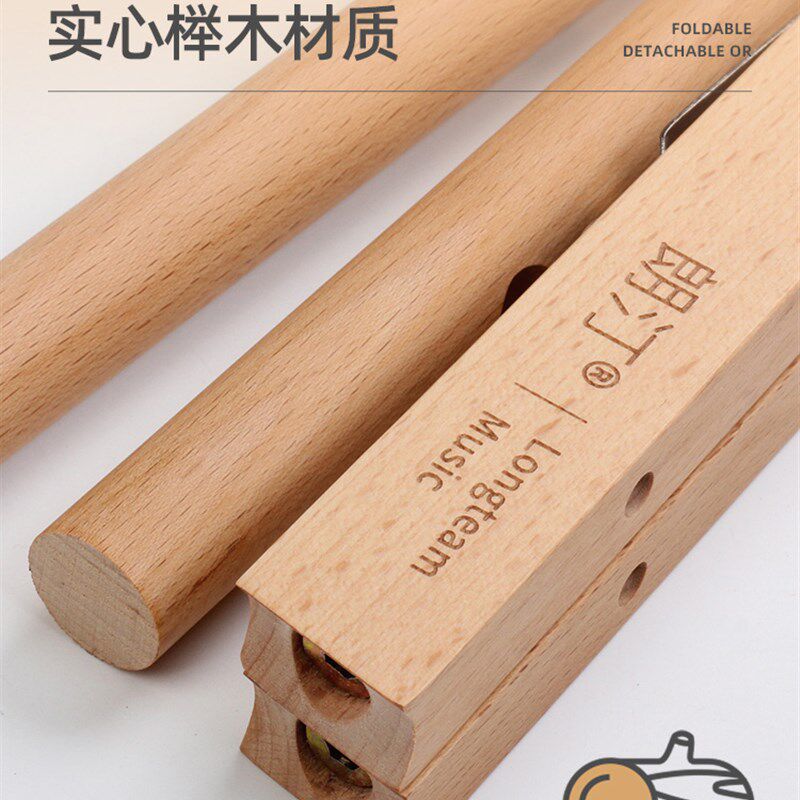 21 23 26寸尤克里里琴架小提琴通用支架实心榉木乌克丽丽展示架