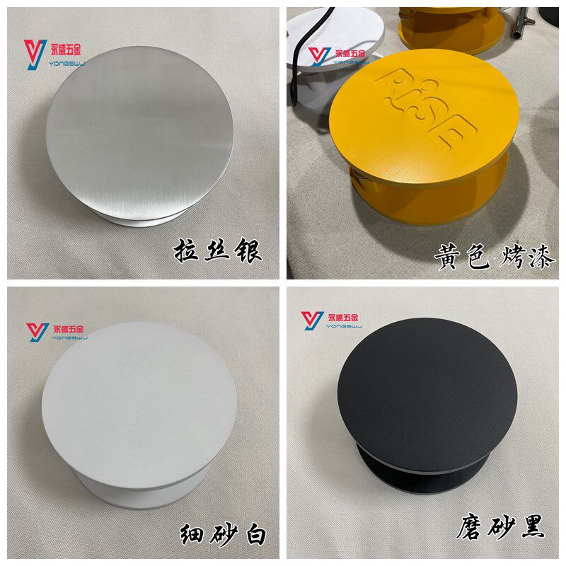 中式仿古木门玻璃门把手黑色圆形大门拉手logo定做刻字个性门拉手