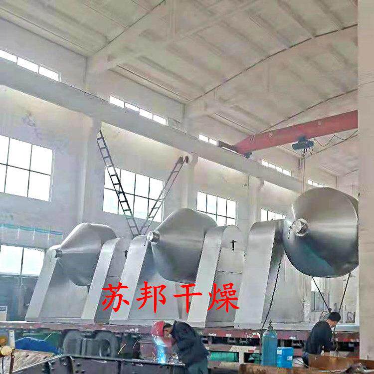 氯化石蜡双锥回转真空干燥机 低温烘干机 化工干燥设备