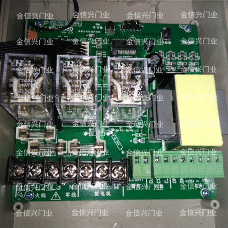 三相四线自动门控制器K380三相平移门电机控制器伸缩门控制器