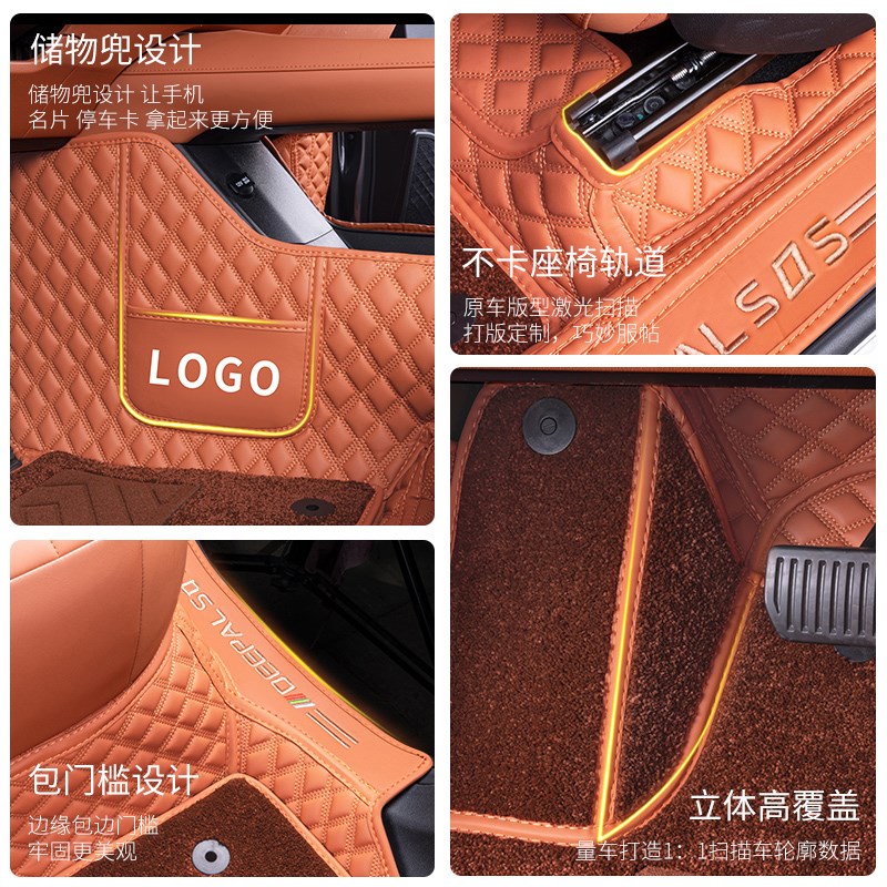 适用长安深蓝s05全包围脚垫26款专用地毯垫汽车用品改装内饰配件