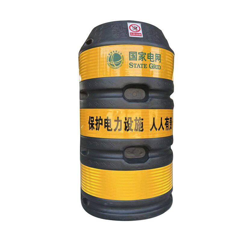 电线杆防撞桶交通防撞墩反光电力架线杆保护设施防护隔离规格齐全