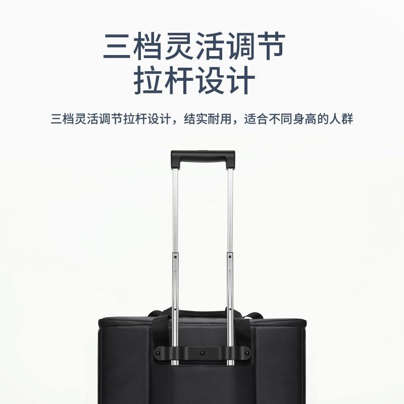 搬家运输拉杆式电脑主机包台式机箱显示器大容量保护包防摔收纳箱