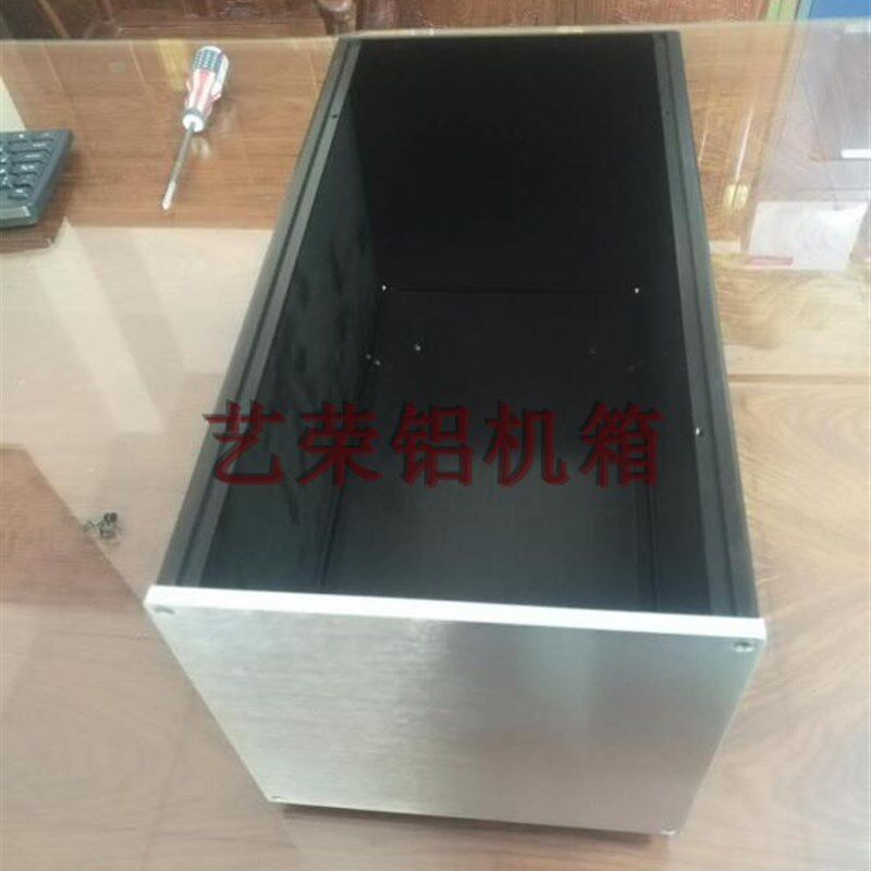 390全铝合金机箱 前级功放 电源滤波器机箱  铝型材外壳