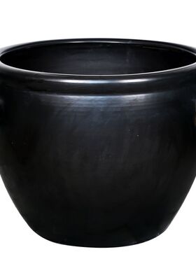 景德镇陶瓷大缸养鱼缸仿古家用客厅缸锦鲤荷花睡莲室外庭院种树缸