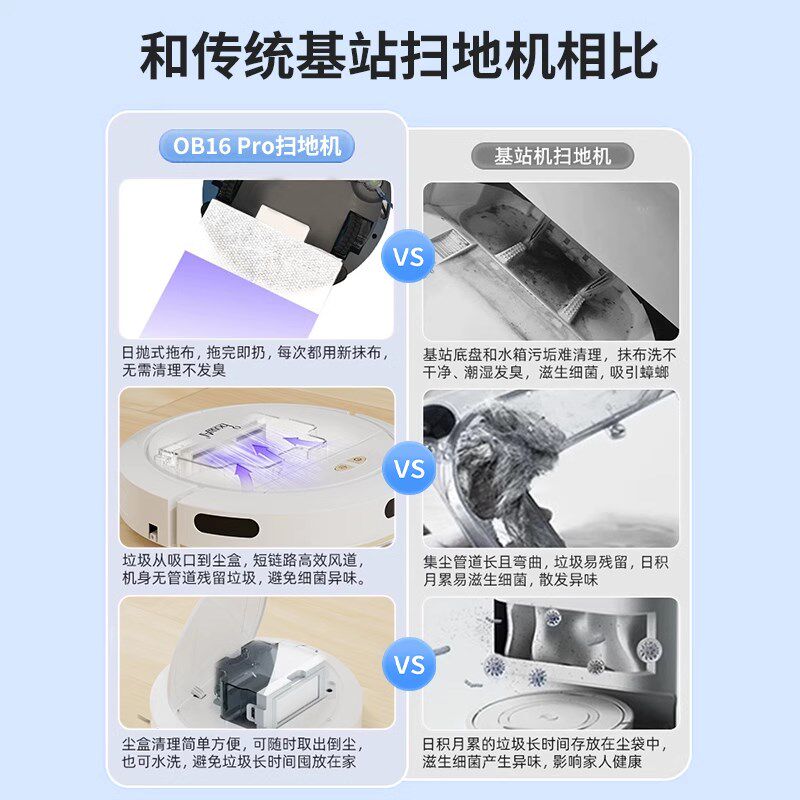 智能扫地机器人家用全自动三合一扫拖吸尘器真空吸口不缠猫狗毛发