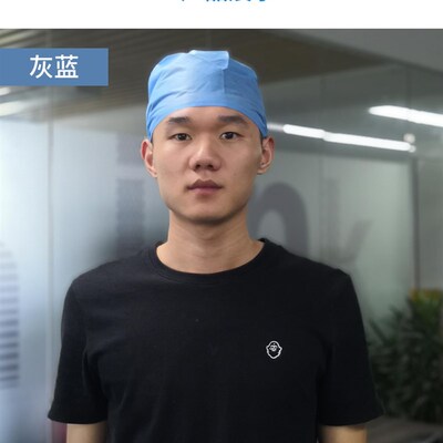 一次性医生帽新款护士工作帽加厚防尘透气无纺布口腔牙科手术头套