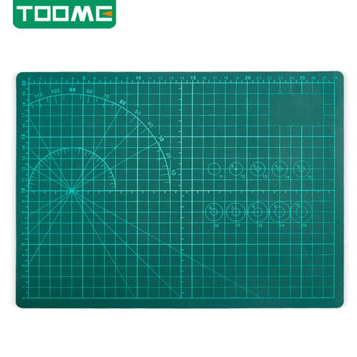 TOOME切割垫板手工雕刻板 A5橡皮章双面A4刀板纸雕美工裁纸垫板