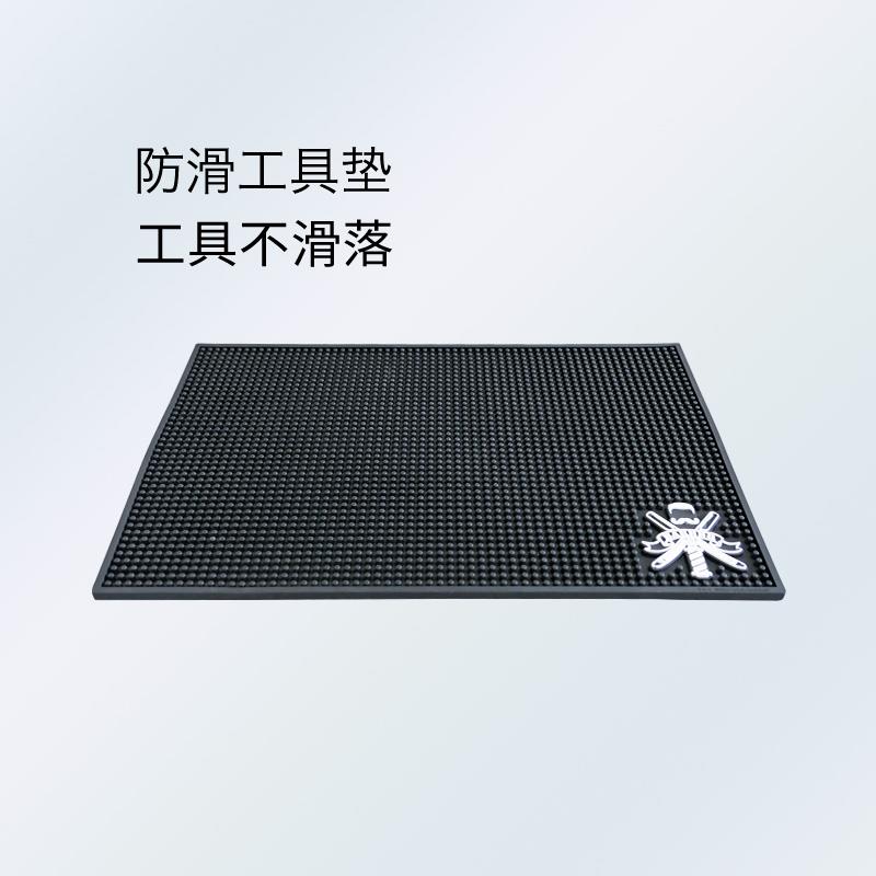 肯葳美发工具防滑垫剪刀梳子油头电推剪摆放垫子发廊专用理发用品