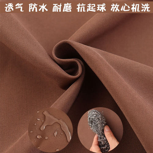 简约长袖围裙印字厨房透气耐磨女罩衣新款防水工作服定制logo
