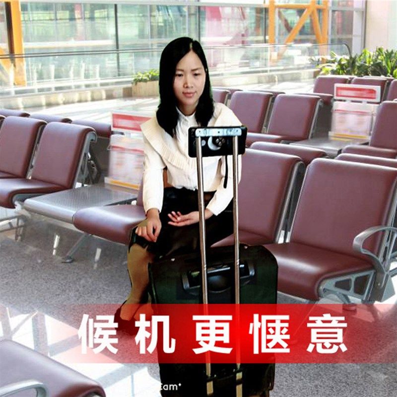可折叠轻行李拉杆不锈钢家用超市旅行拖书包支架手拉购物车便携车