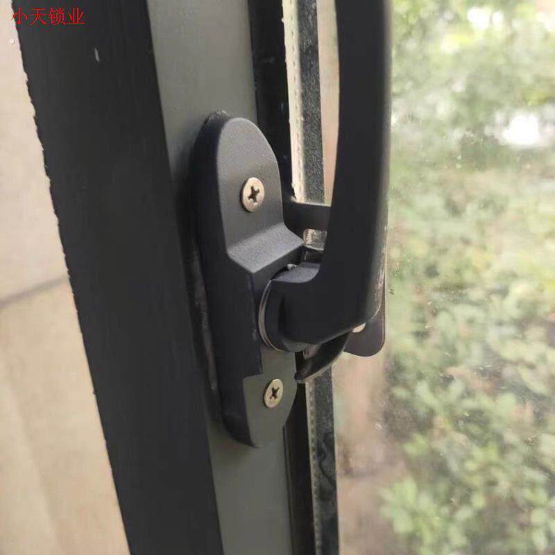 月牙锁通用不锈钢塑钢拉门窗锁老式窗户防盗神器窗子安全锁锁.
