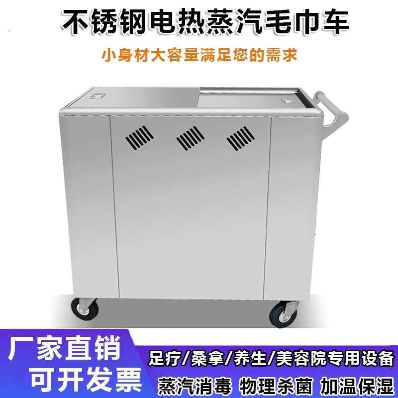 商用电加热毛巾车电蒸箱速热自动防干烧电热高温足浴疗加湿消毒柜