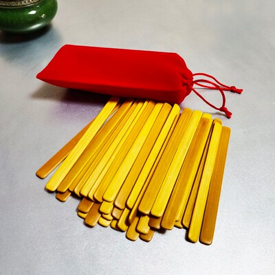 学易工具竹木筹策竹卦筒竹筒桶卦盘周公易学大衍之数易道筹策蓍草