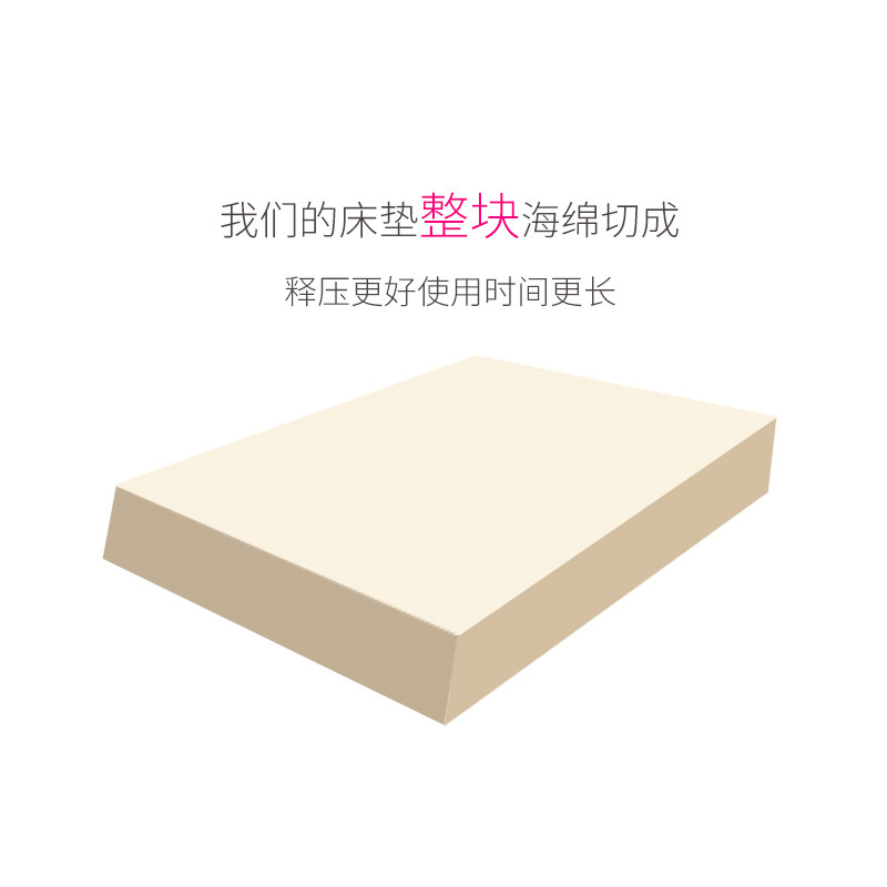 定制记忆棉床垫15cm10cm厚单人双人垫子海绵垫加厚1.5米非乳胶垫