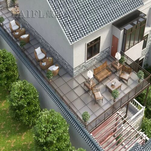 别墅露台平台阳光房户外花园双层屋顶封阳台玻璃房断桥铝合金门窗