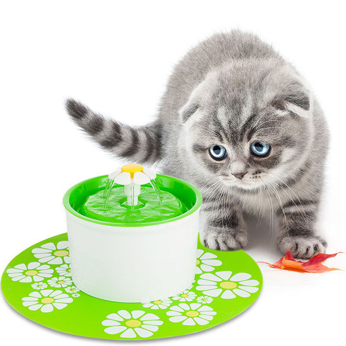 猫咪饮水机宠物猫咪活氧饮水机饮水器自动循环狗狗小花宠物饮水机
