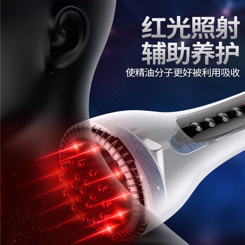 电动五行经络刷刮痧疏通仪全身通用淋巴头皮部按摩器瘦刷腿梳神器