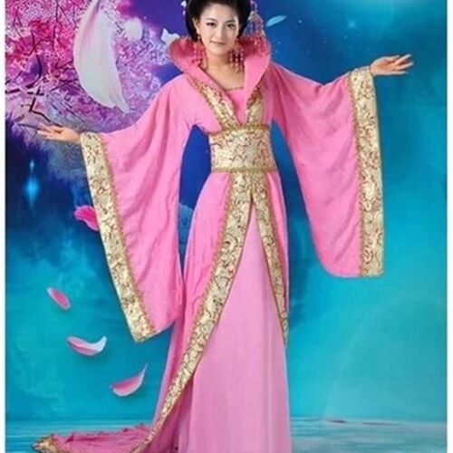 中国风古装武则天汉唐宫廷皇后贵妃 cos仙女摄影舞台演出拖尾汉服