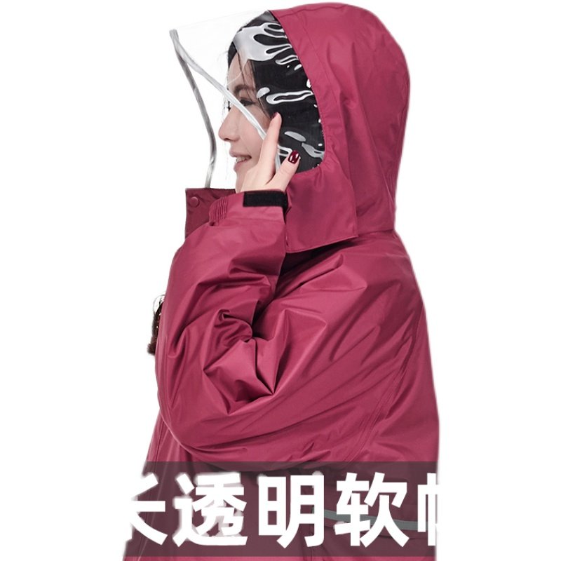 雨衣雨裤套装冬天加棉雨衣加厚加大男女士防寒分体摩托车外卖保暖